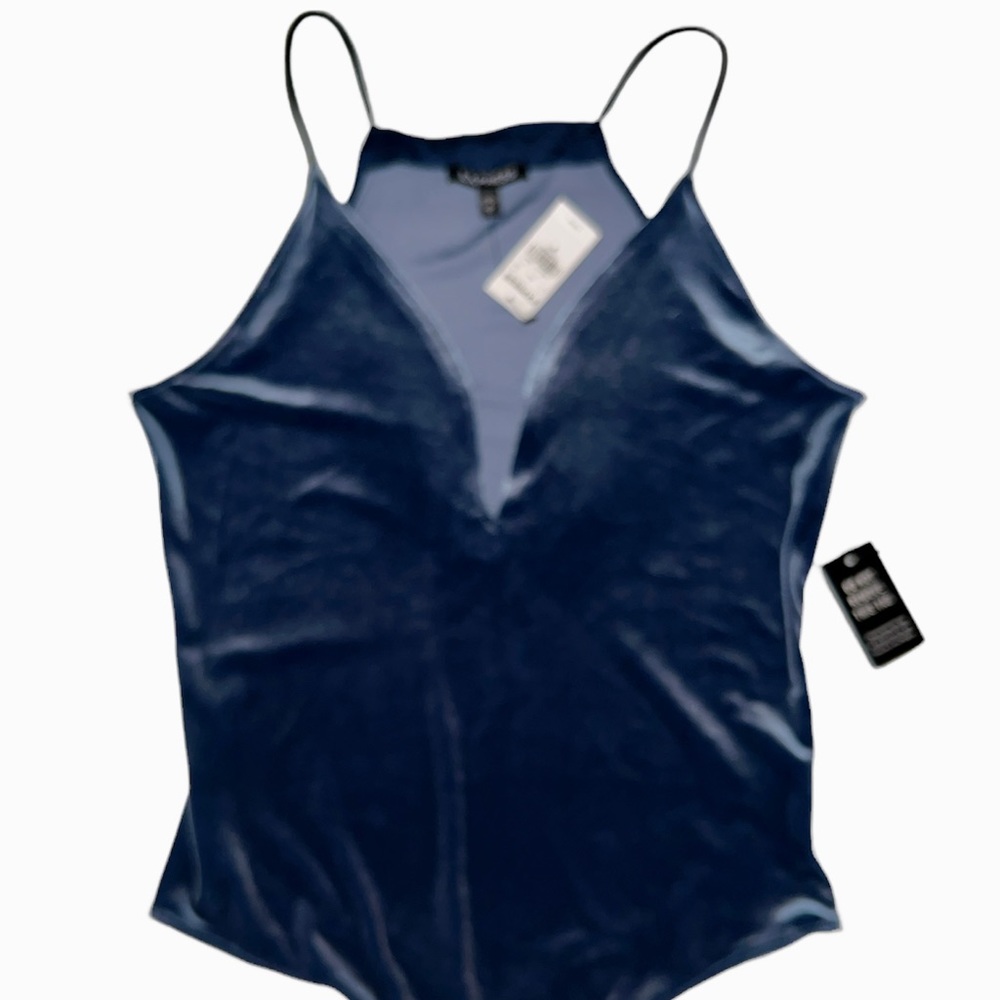 Express Deep V thong bodysuit